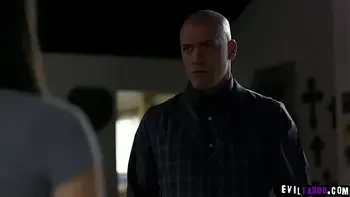 Strict stepdad Derrick Pierce gave her teen stepdauther an anal and spanking punishment after spending overnight in her friends house.