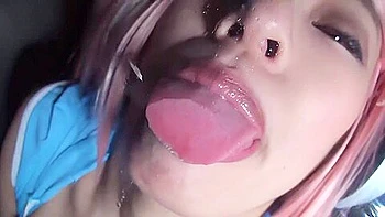 [nitr-396] Talented Tongue X Giant Balloon Titties French Kiss Addiction 4 Hana Haruna Scene 3