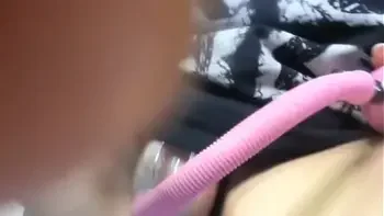 Kinky young slut fucks her ass with big dildo, squirting inside pussy pump and through vaginal dilator | WATCH LIVE: juliaonly.