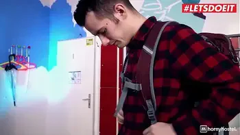 LETSDOEIT - Super Hot Russian Marilyn Crystal Blows And Have MMF Anal Sex On Hotel Room