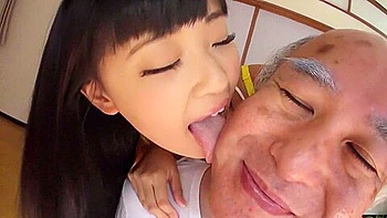 Horny Japanese slut Airi Satou in Incredible cunnilingus, oldie JAV movie