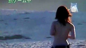 Incredible Japanese chick in Exotic Outdoor JAV clip