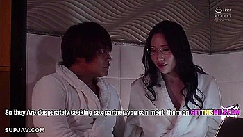 On A Business Trip, I Was Caught In A Downpour And Ended Up Sharing A Room With A Plain-looking, Big-breasted Employee Wearing Glasses