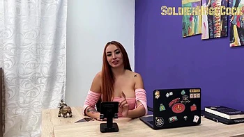 Horny Secretary Fucks Her Colleague Before The Boss Arrives And Catches Them With Andrea Castro