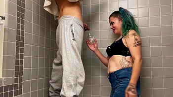 Piss Drinking Tap / Piss Chugging Bottle