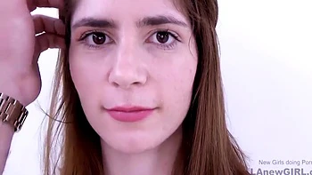 Petite Teen 18+ Swallows Cum At Casting Audition