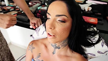 Behind the Scene from Hot brasilian Dark Hot gets hardcore DP