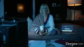 Deeper. Jessie & Lilly have a twisted quarantine threesome