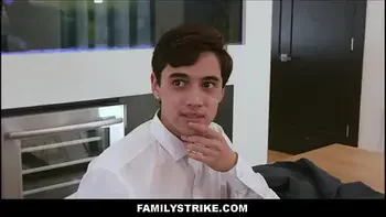 FamilyStrike.com - Big Tits Teen Stepsister Melody Marks Teaching Young Virgin Stepbrother Prom Sex