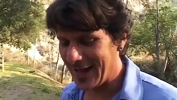 Rick Masters And Vanessa Videl In Double Penetrated Ass Fucking Party In The Garden