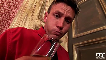 Hot sucking instead of stripteasing