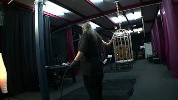 Big boobs milf humiliating hanging out whipping chaining pussy agony