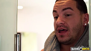 Fucking The Stepson In The Shower