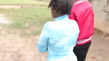 A blind woman went to fetch some firewood in the bush, a village prince came to help her then took her home for a nice fuck