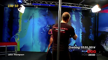 Ggg John Thompson - Backstage At The Gangbang With Sexy Susi