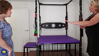 Submissive Mature Lady Kugar Lush Gets Dominated by Busty Mistress Camilla