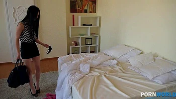 Two Newbies Delight - Hot Babes Share Big Cock For Cum Swap