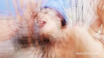 Funneled. Tabitha Poison 6on1 Balls Deep Anal, DAP, Gapes, Pee