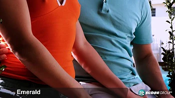 Enthusiastic Asian amateur shows off her flat chest and thick ass before fucking a stud and getting a facial. - Emerald Loves and Nicky Rebel - NaughtyMag