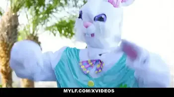 Gorgeous Milf Karen Fisher Fucks The Easter Bunny