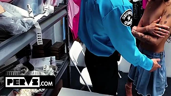 Stepmom And Her Stepdaughter Suck Security Guards Dick To Avoid Jail On Stepmothers Day With Ryan Mclane, Harper Hill And Nikki Nicole