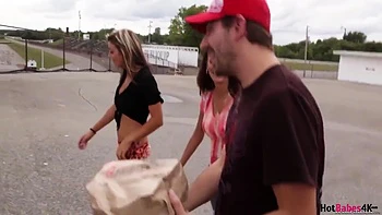 Tera Lee, Tera Patrick And Shana Lane In Hottie Ride Their Driving Instructor!