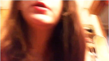 Fully Wet Red Panties Over Your Face Lick Them All!