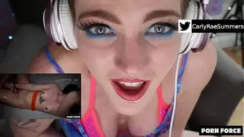 Carly Rae Summers Reacts to ROUGH POWER FUCK MAKES HER BRAIN MELT - PF Porn Reactions Ep IV