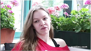 College Student Matilda Pleasures Herself With Vibrator