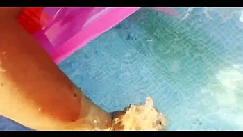 Slutty MILF Pool Fun with MilfyCalla - Big Ass Latina Amateur