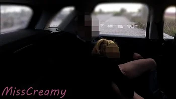 Amateur Dogging: My Slutty Wife Gets Caught With Student in Public Parking Lot - MissCreamy