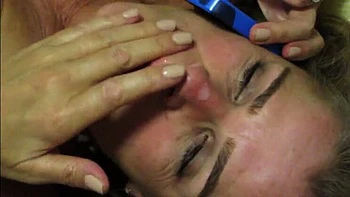 Cheating Wife Fucks While On Phone With Hubby - Dirty Talk Blowjob & Facial Cumshot
