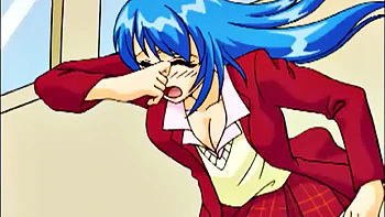 POV hardcore for hot busty blue teen