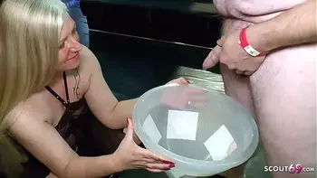 deutsche 18 bei ao gangbang creampie und pisse bukkake