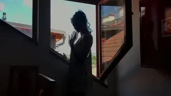 No Panties Upskirt Flirty Summer Skirt Miniskirt Tease of Lola