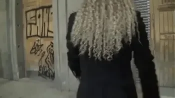 Vanesa shows her BIG TITS IN THE MIDDLE OF THE STREET