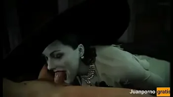 Alcina dimitrescu blowjob Resident Evil 8