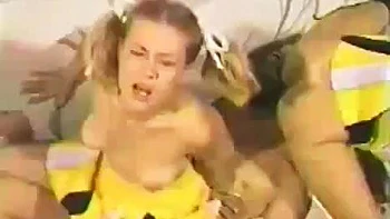 Hot cheerleaders bang lucky guy: Blowjob, Doggy  Cowgirl Porn
