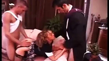 French 04 JA doubleteam: Blowjob, Doggy  Hardcore Porn