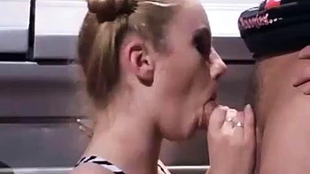 Little runaway ft. Britney: Blowjob, Doggy  Cowgirl Porn