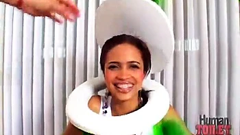 Crystal human toilet bowls: Blowjob, Doggy  Missonary Porn