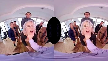 Work group: Cowgirl, Big Tits  Blonde VR Porn