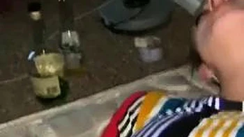 TEEN FUCKS BLACK DUDE: Blowjob, Amateur  Brunette Porn