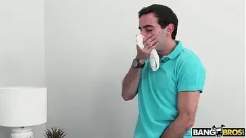 BANGBROS - Stepmom Rachael Cavalli Punishes Panty Sniffer Step Son Jake Adams