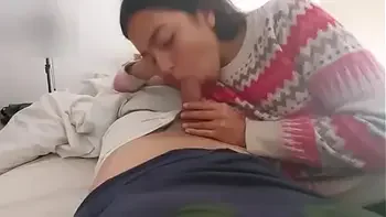 I love making my step cousin's penis explode in cum - I do it twice