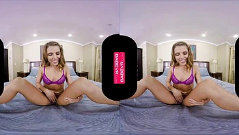 VR Adrianna: Cowgirl, Babe  Blonde Porn