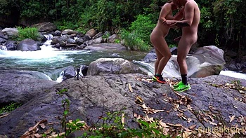Jungle adventure with gf in costa rica: Blowjob, Doggy  Amateur Porn