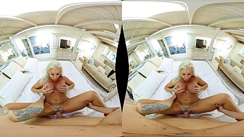 Hot milf: Blowjob, Doggy  Cowgirl VR Porn