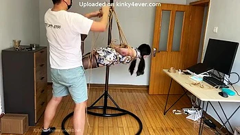 Chinese suspension: Hardcore, Fetish  Bondage Porn