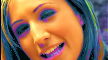 Sweet blonde teen pussy licked before big cock drills her holes